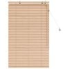 vidaXL Venetiansk persienne Eikefin&eacute;r 80 x 130 cm 35 mm