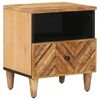 vidaXL Nattbord Brun 50 x 33 x 60 cm Massiv mango tre