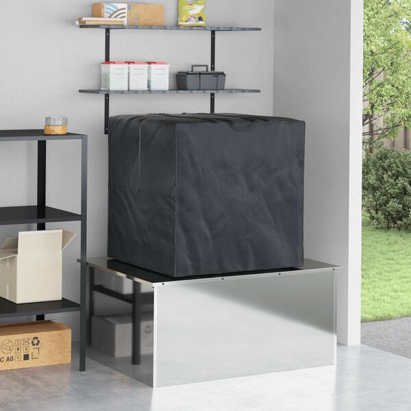 vidaXL Utend&oslash;rs lagringsbag Svart 80 x 80 x 60 cm 210D Oxford stoff