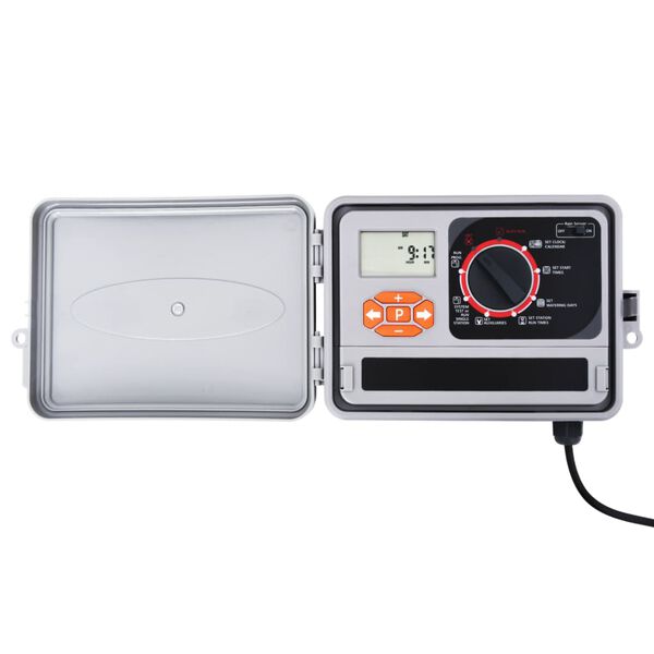 vidaXL Hagevanningsregulator med 4 magnetventiler