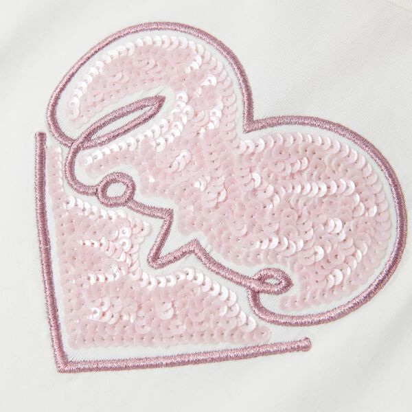 T-skjorte for barn ecru 128