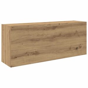 vidaXL Veggskap til baderom artisan eik 100x25x40 cm konstruert tre