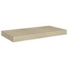 vidaXL Flytende vegghyller 4 stk eik 50x23x3,8 cm MDF