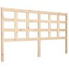 vidaXL Sengegavl 165,5x4x100 cm heltre furu