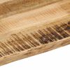 vidaXL Bordplate naturlig kant 110x40x2,5 cm grovt heltre mangotre