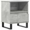 vidaXL Nattbord betonggr&aring; 40x35x50 cm konstruert tre