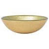 VidaXL Servant Herdet Glass 42 cm Gull