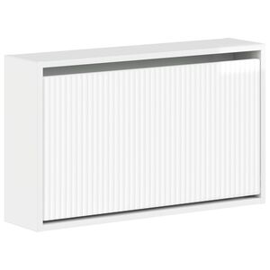 vidaXL Vegghengt skoskap ARNHEM 71 x 17 x 43 cm Konstruert tre