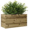 vidaXL Plantekasse 90x40x45,5 cm impregnert furu