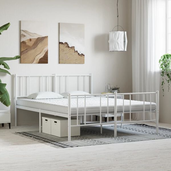 vidaXL Skummadrass hvit 180x200 cm 7-Zone hardhet 20 ILD