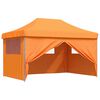vidaXL Partytelt Oransje 292 x 440 x 315 cm Oxford Stoff