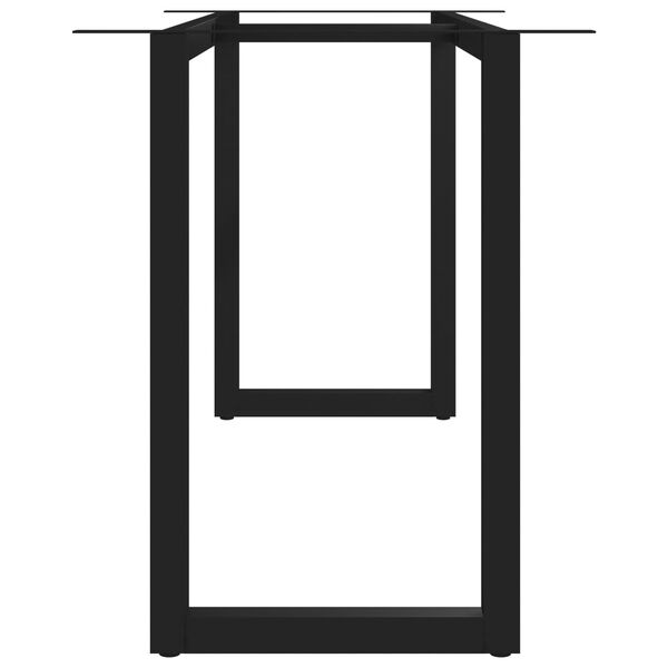 vidaXL Spisebordben O-ramme 160x70x72 cm