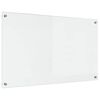 vidaXL Kj&oslash;kkenbenkplate Gjennomsiktig 100 x 60 cm herdet glass