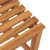 vidaXL Hagebenk 180 cm heltre teak