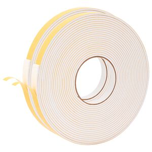 vidaXL Selvklebende skum tape 2 stk. Hvit 15mm x 10m CR skum