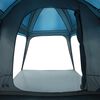 Vidaxl Campingtelt med verandakuppel 5 personer blå vanntett