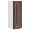 vidaXL Oppvaskmaskin-panel Kalmar Brun Eik 30 x 31 x 80 cm