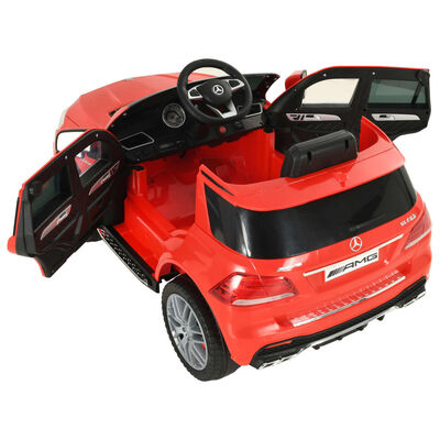 vidaXL Elektrisk barnebil Mercedes Benz GLE63S plast rød