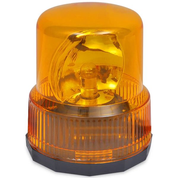 Roterende varsel lys med magnetisk base 12V