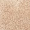 vidaXL Flossteppe med lang luv NAVARRA beige 200x200 cm polyester