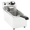 vidaXL Elektrisk frityrkoker rustfritt st&aring;l 6 L 2000 W