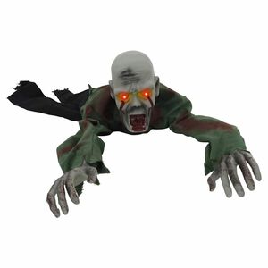vidaXL Halloween-dekorasjon zombie SPOOKA Gr&oslash;nn 110 x 50 x 21 cm