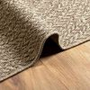 vidaXL Teppe ZIZUR beige 60x110 cm jute-utseende innend&oslash;rs og utend&oslash;rs