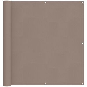 vidaXL Balkong Skjerm 120 x 200 cm PU-belagt oxford alu