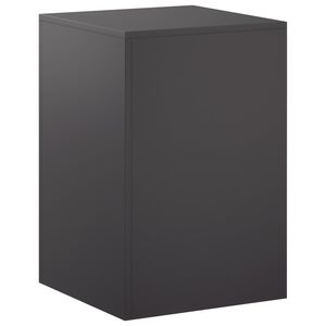 vidaXL Planteholder Svart 40 x 40 x 60 cm St&aring;l