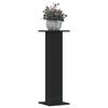 vidaXL Plantestativ 2 stk svart 30x30x95 cm konstruert tre