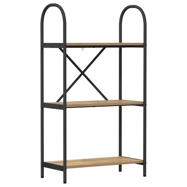 vidaXL Bokhylle Artisan Eik 60 x 30 x 109 cm Konstruert tre