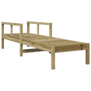 vidaXL Solseng 199,5x62x55 cm impregnert furu