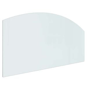 vidaXL Peisglassplate Gjennomsiktig 120 x 60 cm Glass