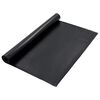 vidaXL Gulv Matte Svart 1,2 x 5 m Gummi