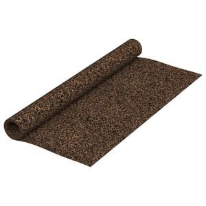 vidaXL Korkrull Brun 200 x 100 cm Kork og gummi