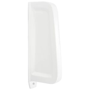vidaXL Veggmontert urinal innsynsskjerm hvit
