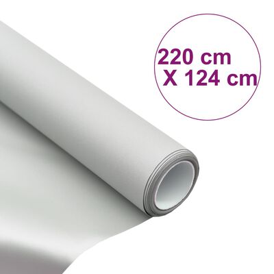 vidaXL Projeksjonsskjermstoff metallisk PVC 100" 16:9