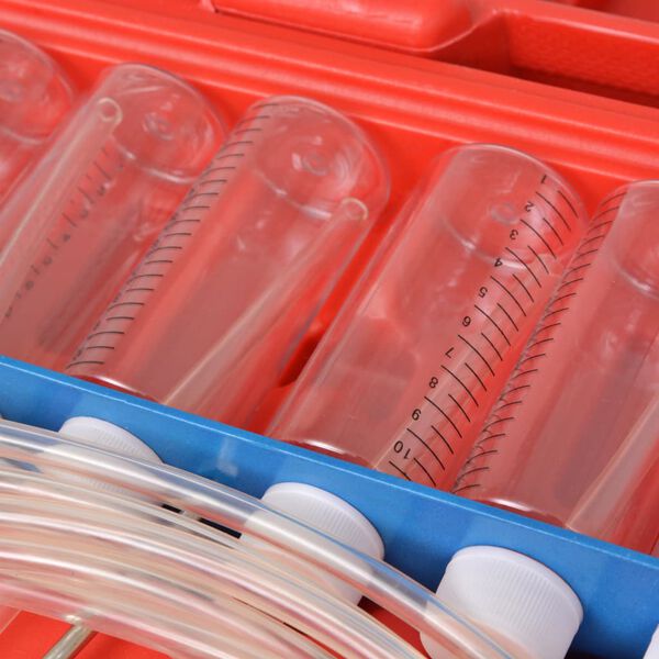 vidaXL Dieselstrømningsmåler og adaptersett for fellesrør 8 sylindere