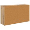 vidaXL Serviesskap Artisan Eik 100 x 30 x 59,5 cm Konstruert tre