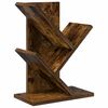 vidaXL Tre Bokhylle 3-Hyller 30 x 18 x 40 cm Konstruert tre R&oslash;kt Eik