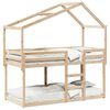 vidaXL K&oslash;yeseng uten madrass 90x200 cm heltre furu