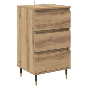 vidaXL Serviesskap artisan eik 35 x 40 x 70 cm Konstruert tre