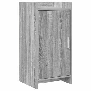 vidaXL Serviesskap Gr&aring; Sonoma 40 x 36 x 80 cm Konstruert tre