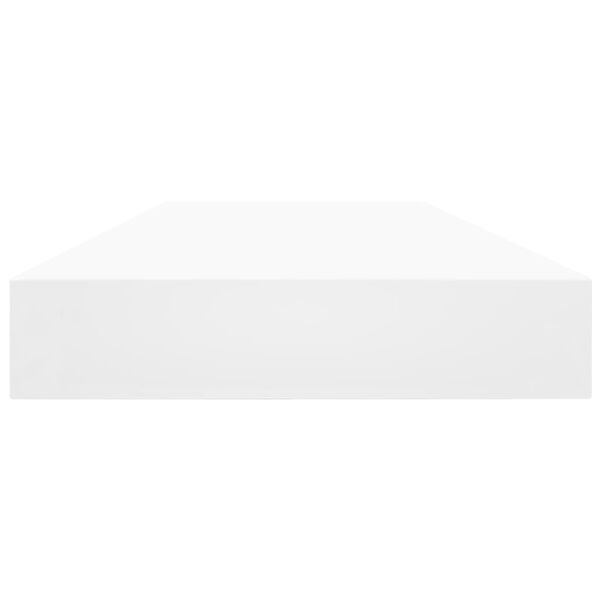 vidaXL Hylleplater 8 stk hvit 100x10x1,5 cm sponplate