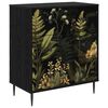 vidaXL Kommode RHENEN Tropisk jungelm&oslash;nster 66 x 36,5 x 76 cm