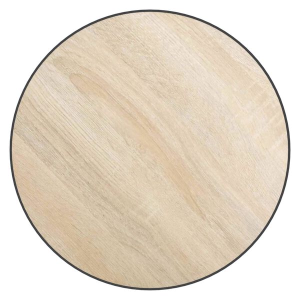 vidaXL Tebord sonoma eik &Oslash;35 cm MDF