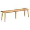 vidaXL Benk 160x40x45 cm heltre mango
