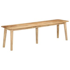 vidaXL Benk 160x40x45 cm heltre mango