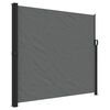 vidaXL Uttrekkbar sidemarkise 180x600 cm antrasitt