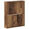 vidaXL Vegghengt skoskap HAARLEM 71 x 17 x 86 cm Konstruert tre